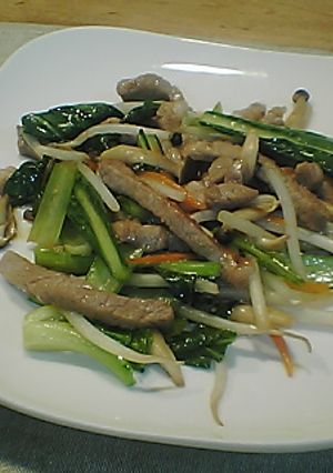 ◎豚肉と野菜のさっぱりオイスター炒め-レシピのメイン写真