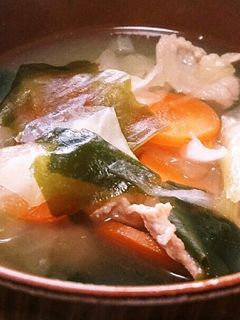 具だくさんとん汁-レシピのメイン写真