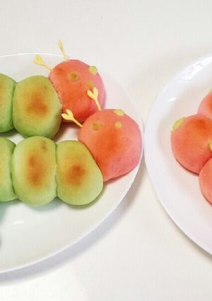 はらぺこあおむし&リンゴちぎりパン-レシピのメイン写真