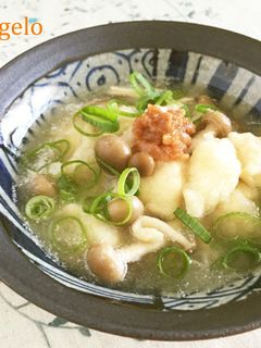 やわらか鶏ささみ大根おろし煮☆梅肉添え-レシピのメイン写真