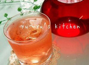 青しそジュース♡赤しそに負けない琥珀色♡-レシピのメイン写真