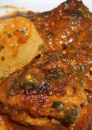 鶏のトマト煮-レシピのメイン写真