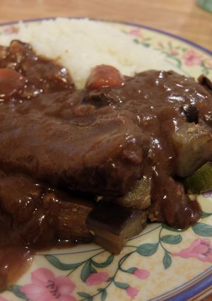 スペアリブのワイン煮から夏カレー-レシピのメイン写真