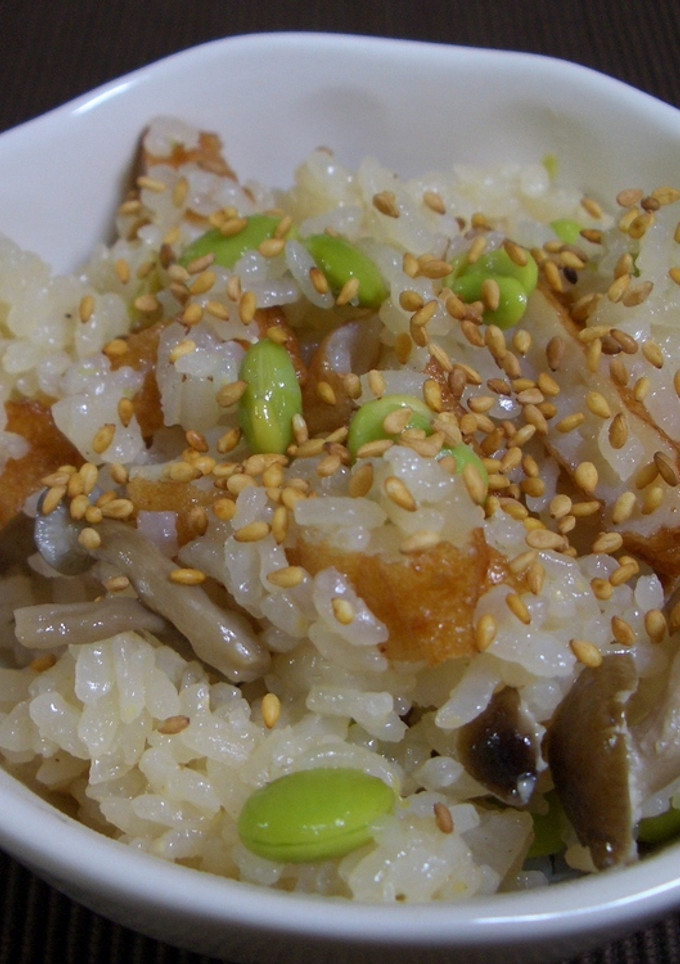 超簡単！おでんの素で炊き込みご飯-レシピのメイン写真