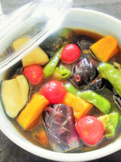 夏野菜 揚げ浸し-レシピのメイン写真
