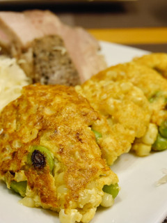 とうもろこしのふわふわ焼き★カレー味-レシピのメイン写真