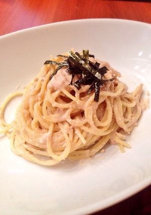 海外向け！缶詰でたらこスパゲッティ-レシピのメイン写真