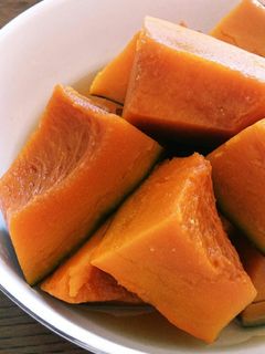 しっとり甘い♥かぼちゃの煮物-レシピのメイン写真