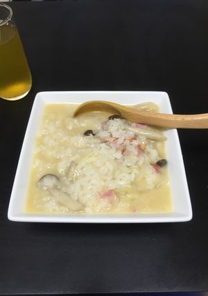 きのこチーズリゾット-レシピのメイン写真