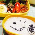 簡単すぎ!ラップに絵を描いてキャラ弁^^