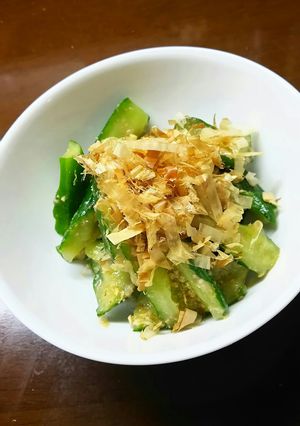きゅうりの梅にんにく和え-レシピのメイン写真