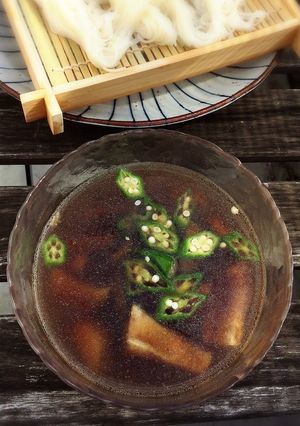 具だくさん温麺そうめん-レシピのメイン写真