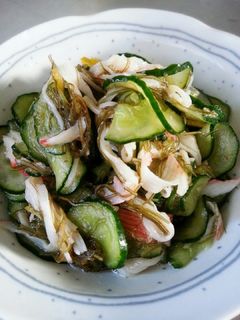 きゅうりと納豆昆布の和え物♡-レシピのメイン写真