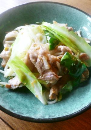 豚肉と野菜の甘みそ炒め♪-レシピのメイン写真