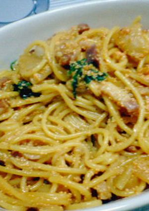 贅沢タラコウニパスタ-レシピのメイン写真