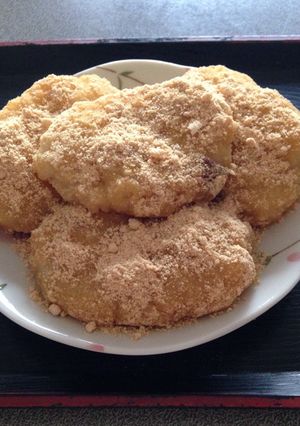 サツマイモと餅米で作る芋餅-レシピのメイン写真
