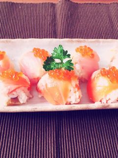 簡単!手まり寿司-レシピのメイン写真