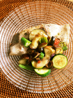 鯛のアクアパッツァ風夏野菜ソース-レシピのメイン写真