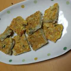 離乳食完了期 うどんの卵焼き-レシピのメイン写真