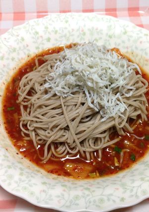 夏辛蕎麦-レシピのメイン写真