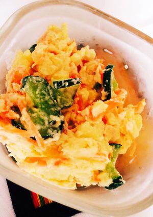 レンジでちょこっとポテトサラダ♡-レシピのメイン写真