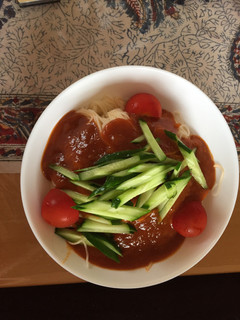 ジャージャー麺風そうめん-レシピのメイン写真