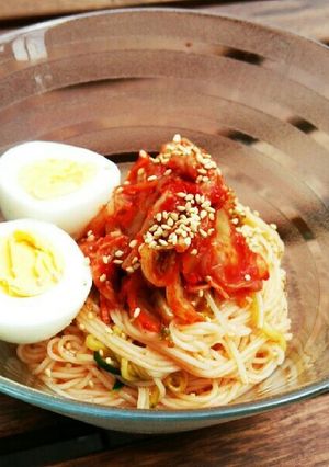 素麺で本格派ビビン麺♪-レシピのメイン写真