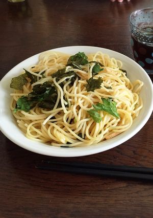 夏休みランチ簡単パスタ-レシピのメイン写真