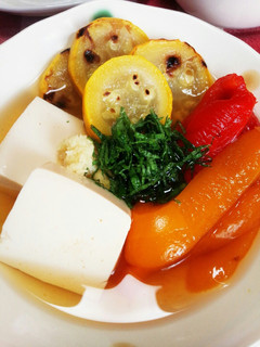 簡単!パプリカと豆腐で夏の冷たい煮浸し♪-レシピのメイン写真