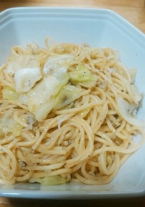 キャベツとしらすのアンチョビパスタ-レシピのメイン写真