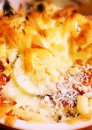 簡単☆男のトマトキノコのチーズ焼き-レシピのメイン写真