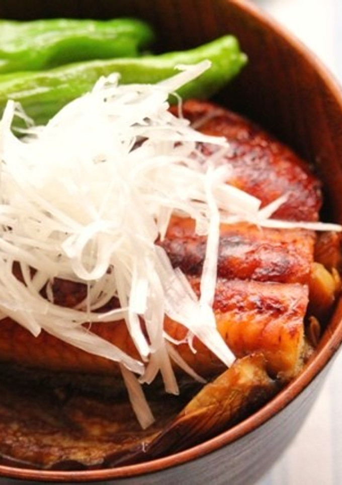 うなぎとナスのかば焼き丼-レシピのメイン写真