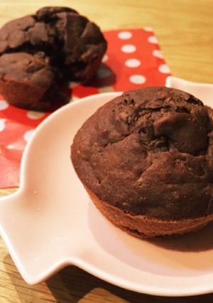 米粉100☆砂糖不使用チョコマフィン-レシピのメイン写真