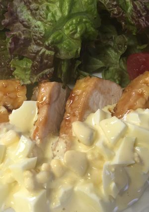 ダイエット用揚げない甘酸っぱいチキン南蛮-レシピのメイン写真
