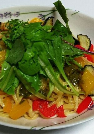 野菜たっぷりバーニャカウダパスタ-レシピのメイン写真