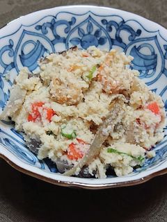 懐かしい味、おからの炒り煮-レシピのメイン写真