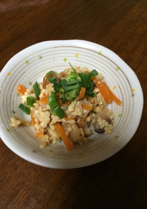 簡単！懐かし！いり豆腐！-レシピのメイン写真