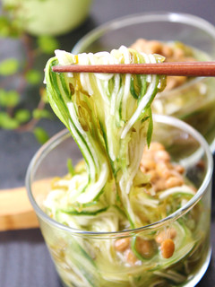 ネバネバ野菜のそうめんサラダ-レシピのメイン写真