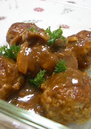 煮込みハンバーグ♪-レシピのメイン写真