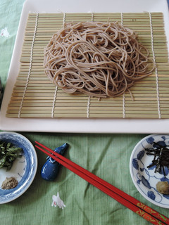 ホワイト・ソース仕立ての、ざる蕎麦-レシピのメイン写真