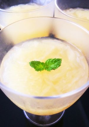 夏のおやつ★グレープフルーツ・ゼリー！-レシピのメイン写真