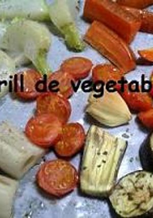 grill de vegetable-レシピのメイン写真