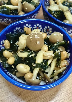 わかめと大豆の炒め物 *糖質制限用*-レシピのメイン写真