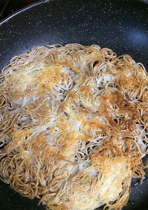 そうめんの長崎かた焼きそば風-レシピのメイン写真