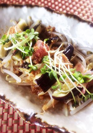 安い！簡単！夏のナスとベーコンの蒸し物-レシピのメイン写真