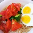 さっぱり!トマトときゅうりのそうめん