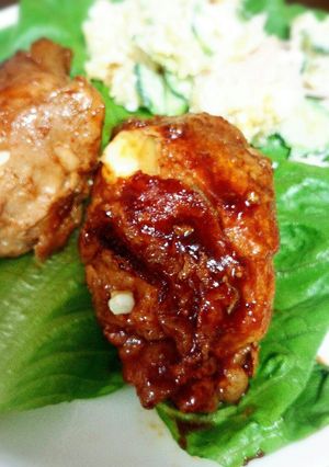 簡単！冷凍豆腐のチーズイン肉巻き-レシピのメイン写真