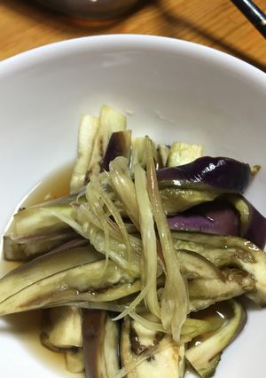 簡単!レンジ蒸しさっぱりナス-レシピのメイン写真