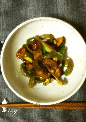 簡単！10分で！茄子とピーマンの味噌炒め-レシピのメイン写真