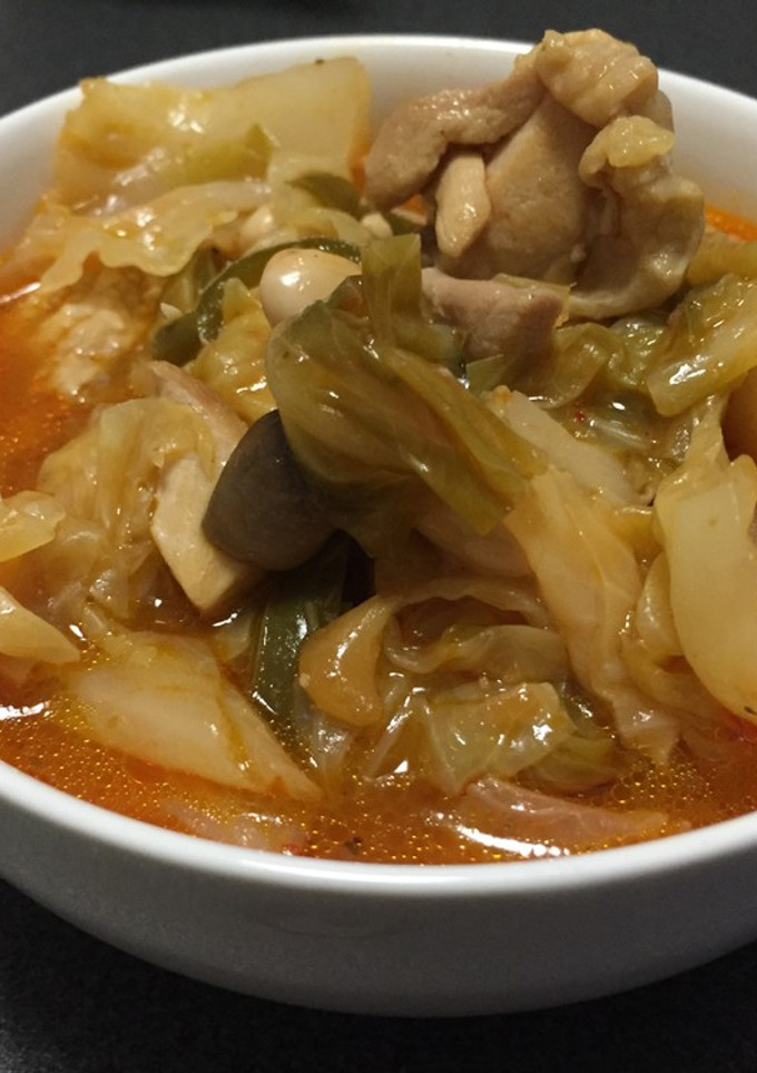 鶏肉とキャベツのほろほろトマト煮-レシピのメイン写真